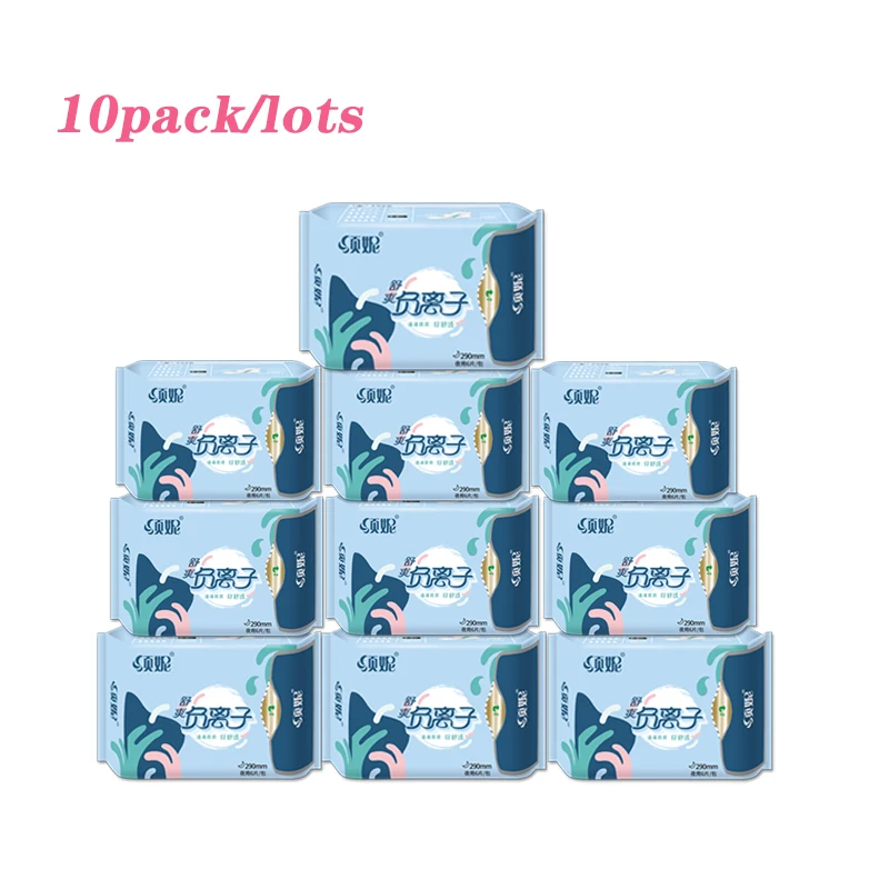 

10packs Sanitary Pads Kill Bacteria Panty Liner Anti Inflammation Remove Yeast Infection Menstrual Pad Maternal sanitary Napkins