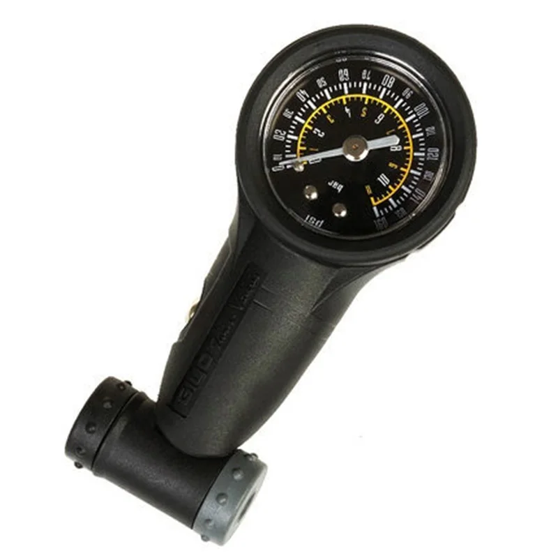 

GIYO GG-05 Twin-Valve Tire Pressure Gauge for Presta Schrader Bike Bicycle Pump