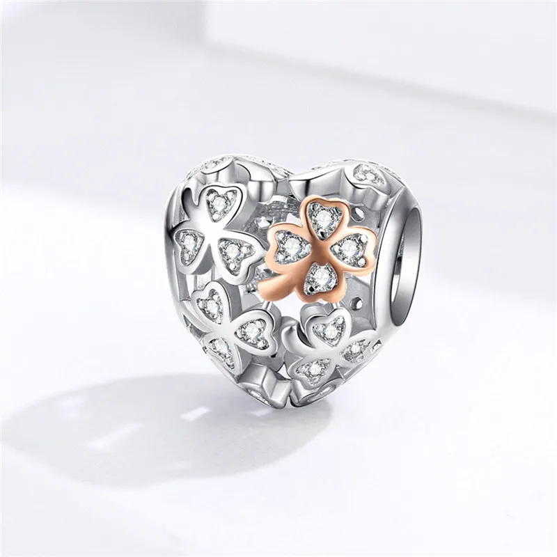 2019 хит талисманы в форме сердца клевера для женщин роскошный брендовый браслет 3