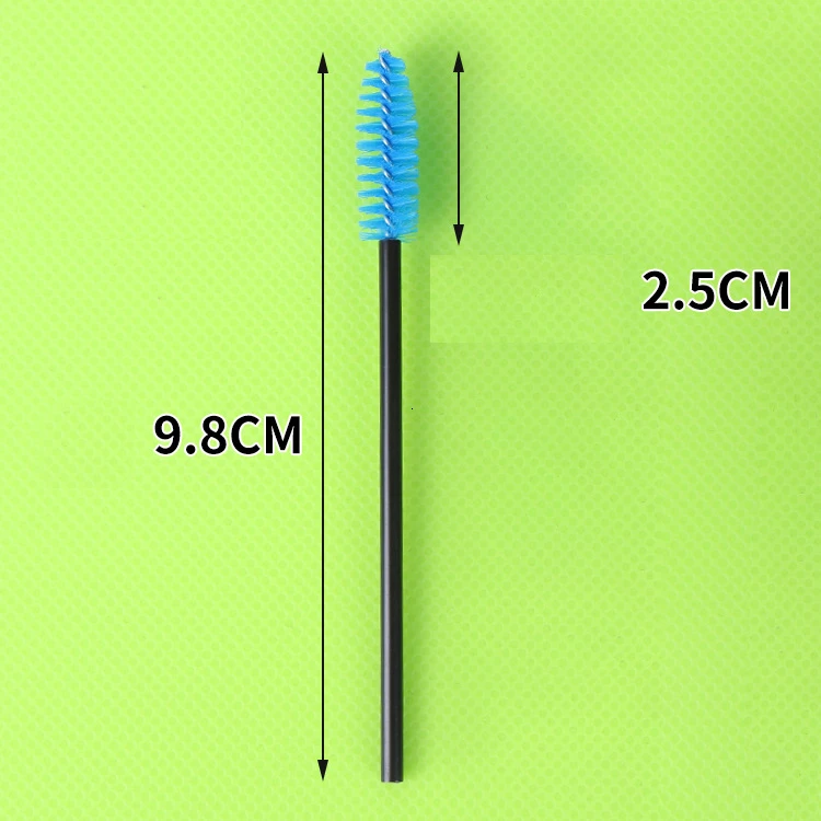 DORADOSUN 100 шт. одноразовая щетка для ресниц в форме винта портативная кисточка