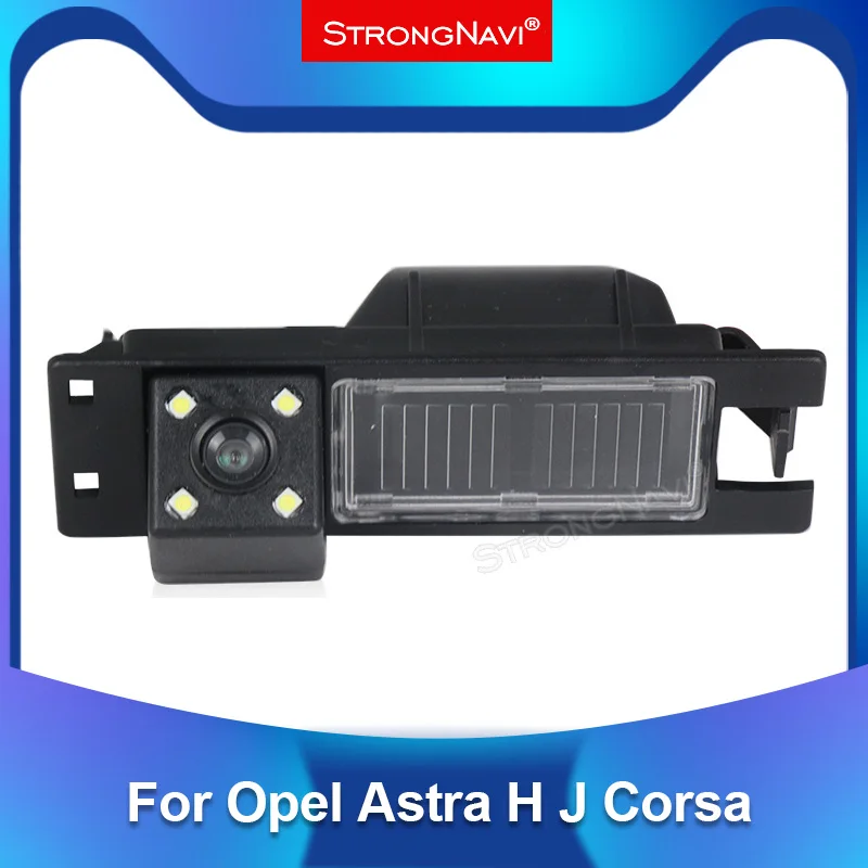 Камера заднего вида с 4 светодиодами для Opel Astra H J Corsa Meriva Vectra Zafira Insignia FIAT Grande