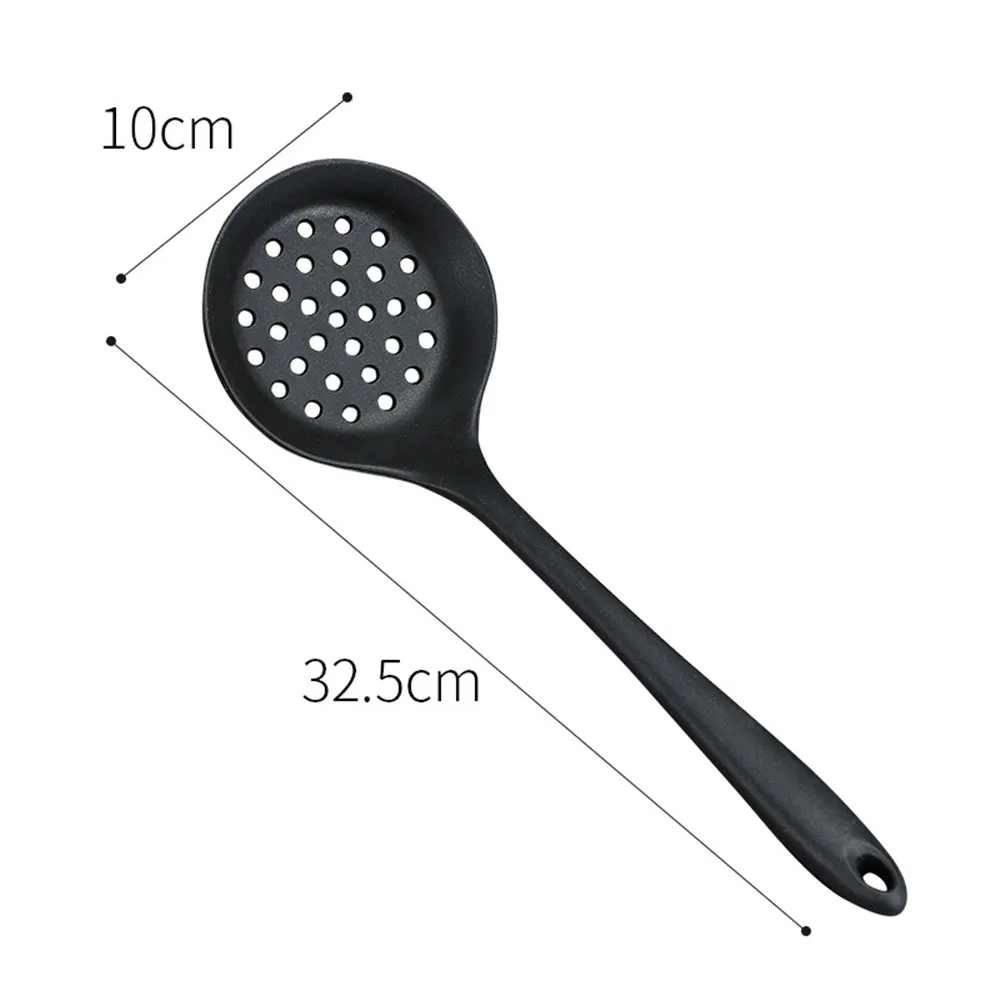 

Silicone Ladle Spoon 8"11'' Big Scoops Heat-Resistant Non-Stick Spoon Colander Soup Ladle Strainer Kitchen Utensils Cooking Tool