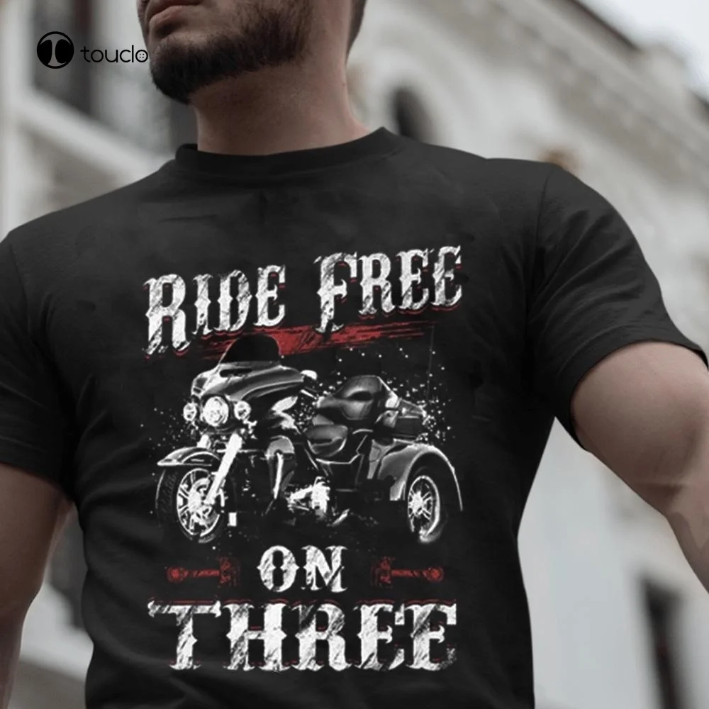

Ride Free On Three Trike Riders--T Shirt Tee Shirt unisex