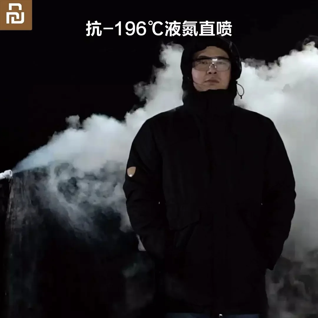 В наличии Xiaomi Youpin DMN мир льда и снега гель Мужская куртка зимнее пальто chaquetas para