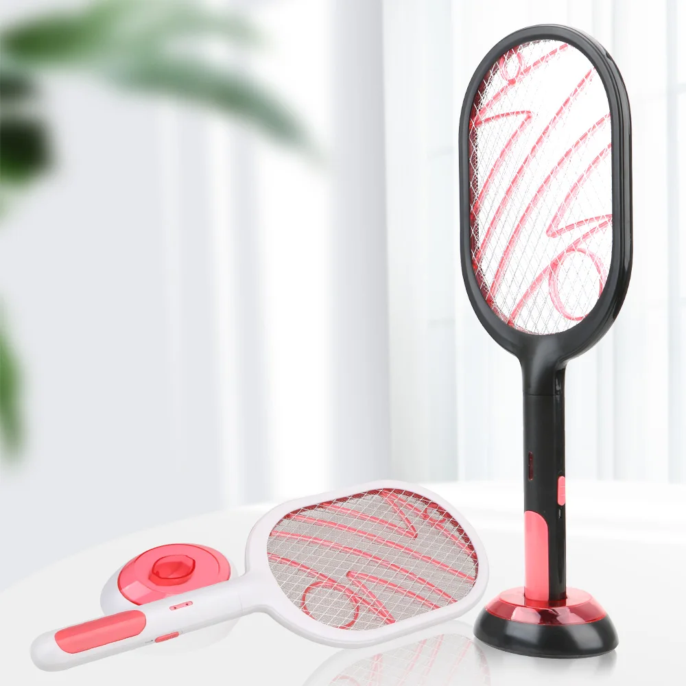 

Fly Bug Killer Trap Zapper Household Rechargeable Dual Modes USB Electric Mosquito Swatter Insect Racket Swatter