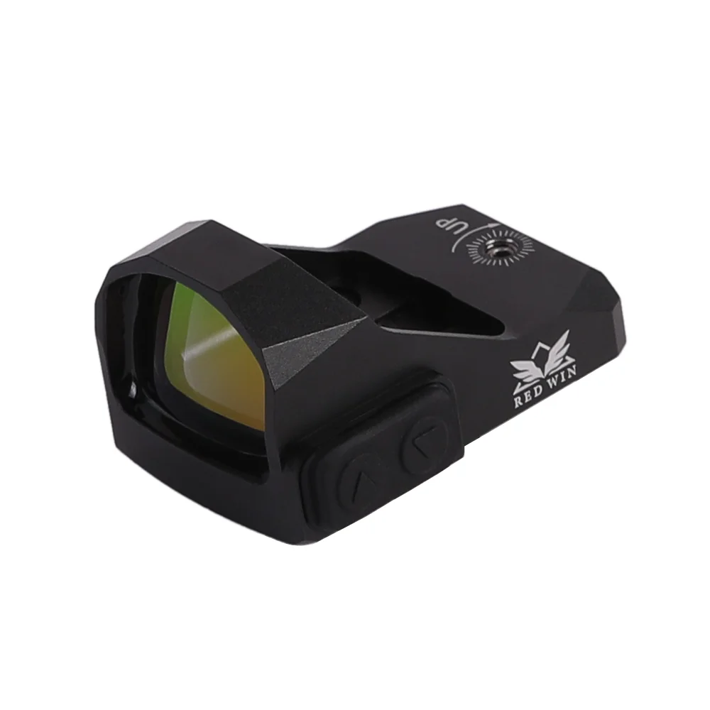 Компактный красный точечный прицел Red Win Corsac 1x24x17 MOS ATO 3MOA Срок службы батареи часов