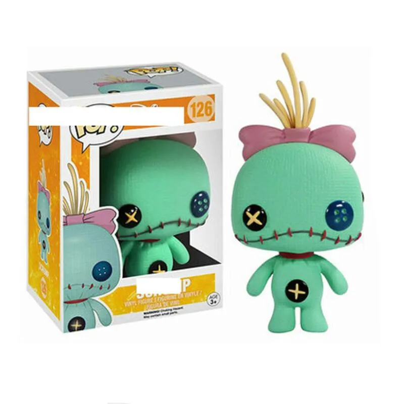 

POPS Hot Anime Topic 126# ELVIS STITCH Kids Vinyl Dolls Figures Ornament Model Kids Toys Collection Gift