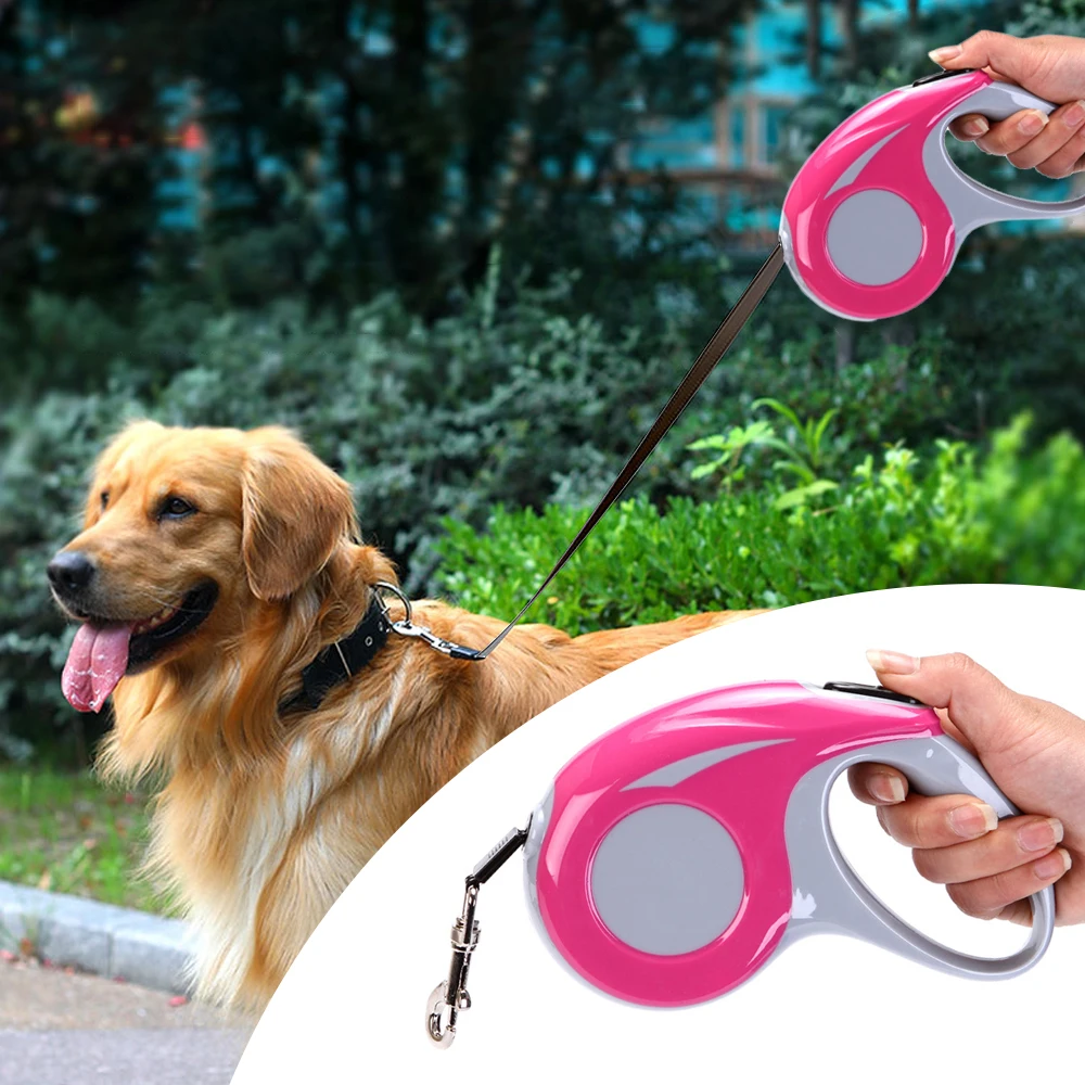 

3M/5M Retractable Dog Leash Automatic Flexible Dog Puppy Cat Traction Rope Belt Dog Leash For Small Medium Dogs Pet Products