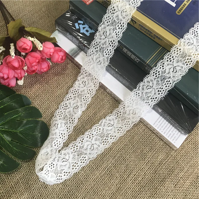 2.2-3.5CM White Salouva Lace Fabric Accessories For Diy Sewing Needlework Used In Collar Trim And Wedding Dresses AccessorS1070 | Дом и сад
