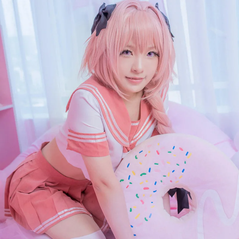 Костюм асторфорда моряка Apocrypha Rider Astolfo Косплей JK школьная форма морская костюм женский модный наряд Аниме костюм на Хэллоуин
