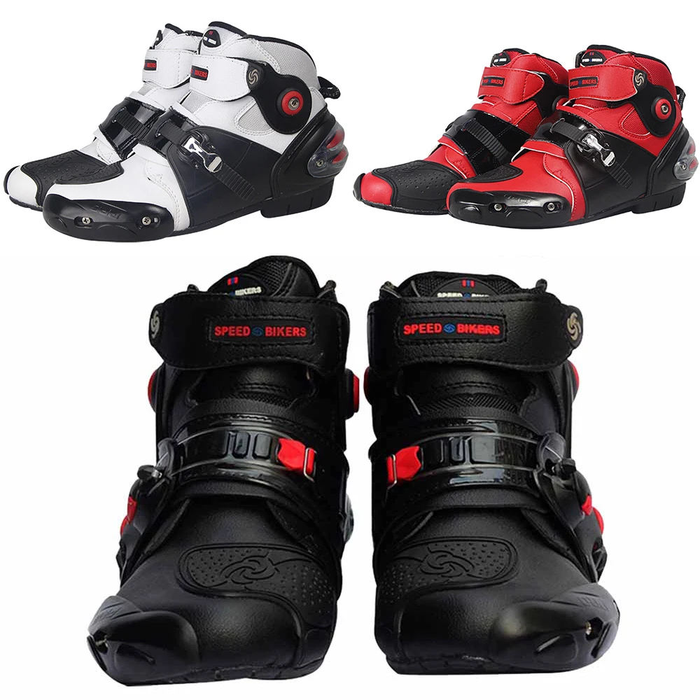 

Profession Motorcycle Boots Motocross Racing Dirt bike Boots Non-slip Protective Motorbike Equipment Riding Off Road Boots Shoes