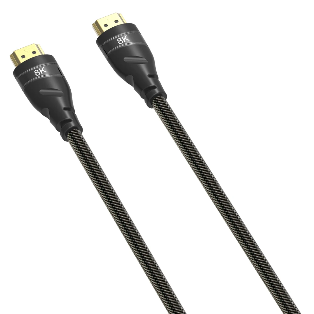 HDMI кабель 8K HDMI2.1 кабель 8K 60 Гц, HDMI кабель 4K 120 Гц, 48 Гбит/с, HDCP 2,2, 4:4:4 HDR, eARC совместим с ПК HDTV проектор