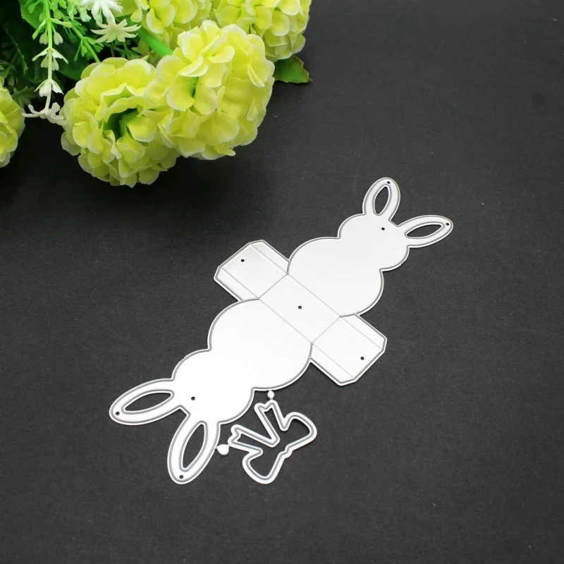 Рамка в виде кролика фоновые металлические Вырубные штампы для сделай сам