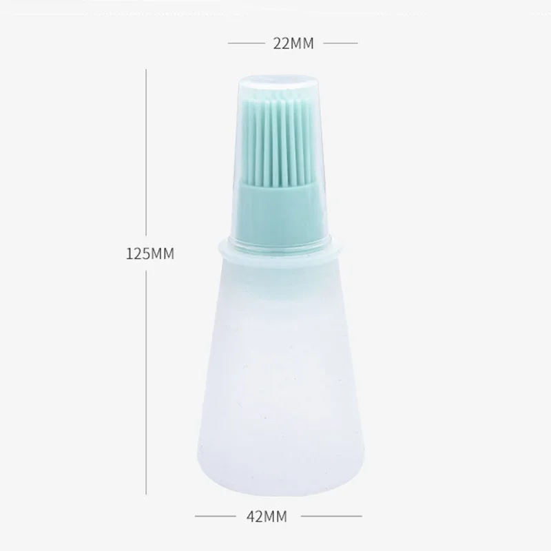 1 шт. силиконовая крышка бутылки для масла пищевых продуктов термостойкая щетка