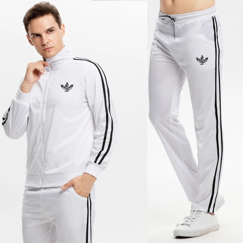 2019Conjunto de ropa deportiva de marca para hombre, chandal deportivo para correr, sudadera de dos piezas para hombre, ropa de - Цвет: 6
