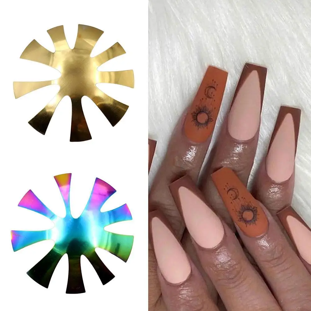 Ножницы для маникюра глубокий Фрезер французского ножницы триммер ногтей |