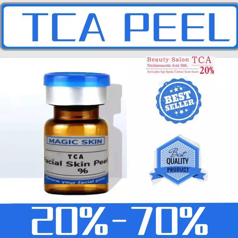 100% TCA Acid Skin Tag Fine Lines Wrinkle Tattoo Wart Remover Face Peel Exfoliate & Smooth Congestion Acne Pigment |