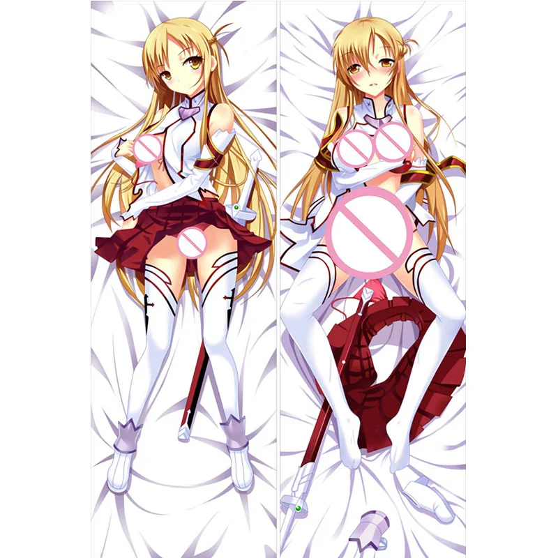 Меч искусство онлайн Аниме САО длинная наволочка Asuna Yuuki &amp если для подушки Pitohui
