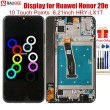 LCD Display for Honor 20e HRY-LX1T LCD with Frame 10 Touch Points Screen Replacement for Huawei Honor 20e 20 e 6.21 Digitizer