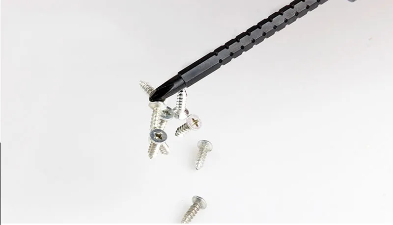 

Double Head Screwdriver Magnetic Woodworking Tool Retractable Mini Screwdriver Removable Slotted Phillips Head Hardware Tool