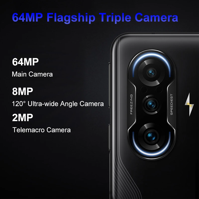 Смартфон Xiaomi Redmi K40 с глобальной прошивкой игровая версия телефон памятью 12 Гб 256