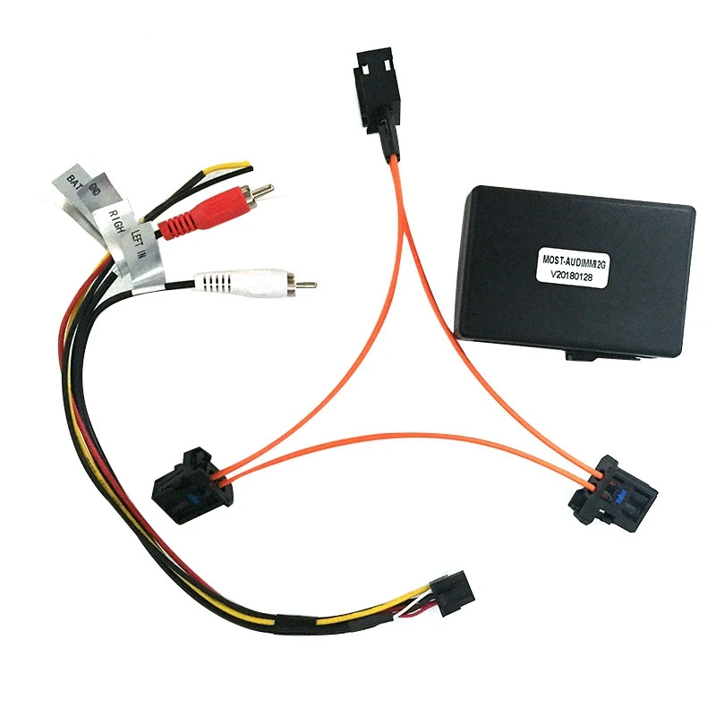 for Audi A6 A7 A8 Q7 05-09 AUX Car Optical Fiber Decoder Box Amplifier Adapter | Электроника