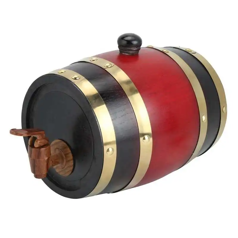 1 5 деревянная бочка для вина дубовое пивоваренное оборудование мини-бочка