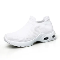 ladies casual fashion sneakers flying knit socks shoes breathable outdoor air cushion running shoes