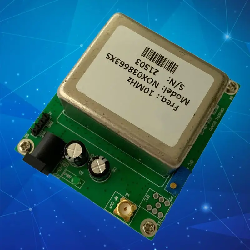 

2020 New 10MHz Frequency OCXO Crystal Oscillator Frequency Standard Reference Module with Board 75x65x35mm Universal High Qualit
