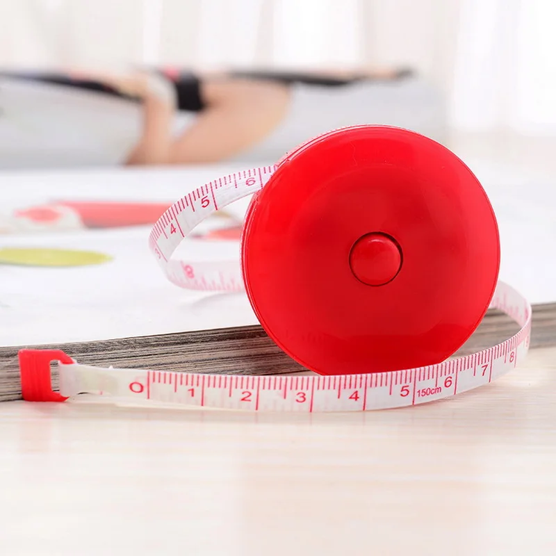 Cute Ruler Tape Measure Clothing Automatic Retractable Meter 1.5 M Small Soft Telescopic | Инструменты