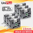 UniPlus 6PK 1218 мм SE3 безопасности запечатанных лент для ламинированная лента для замены SE4 SE-4 черная и белая секретная папка лента для герметизирующая ptfe-лента для этикеток