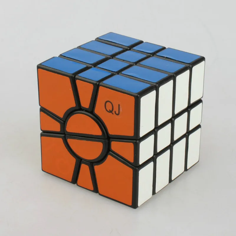 

QiJi Super SQ магический куб QJ квадратный SQ1 2/4 Cubo Magico Профессиональный Нео скоростной куб-головоломка антистрессовые игрушки для детей