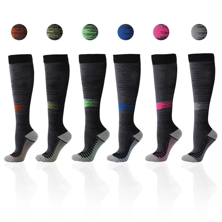Calcetines Compresivos Medias De Compresion 6 PAIRS Compressie Sok Compression Sock Wholesale Compression Socks Medical Women