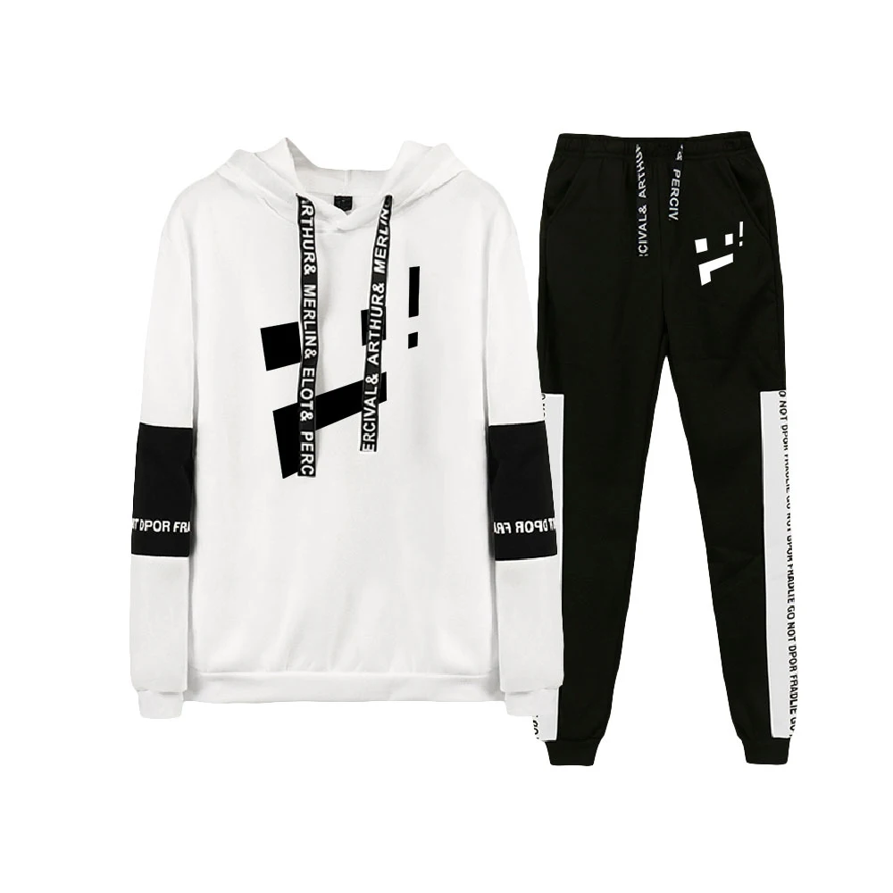 

Комплект одежды TAPL для мужчин и женщин, толстовка с длинным рукавом и штаны для бега в стиле хип-хоп, Повседневная модная одежда в стиле Хара...