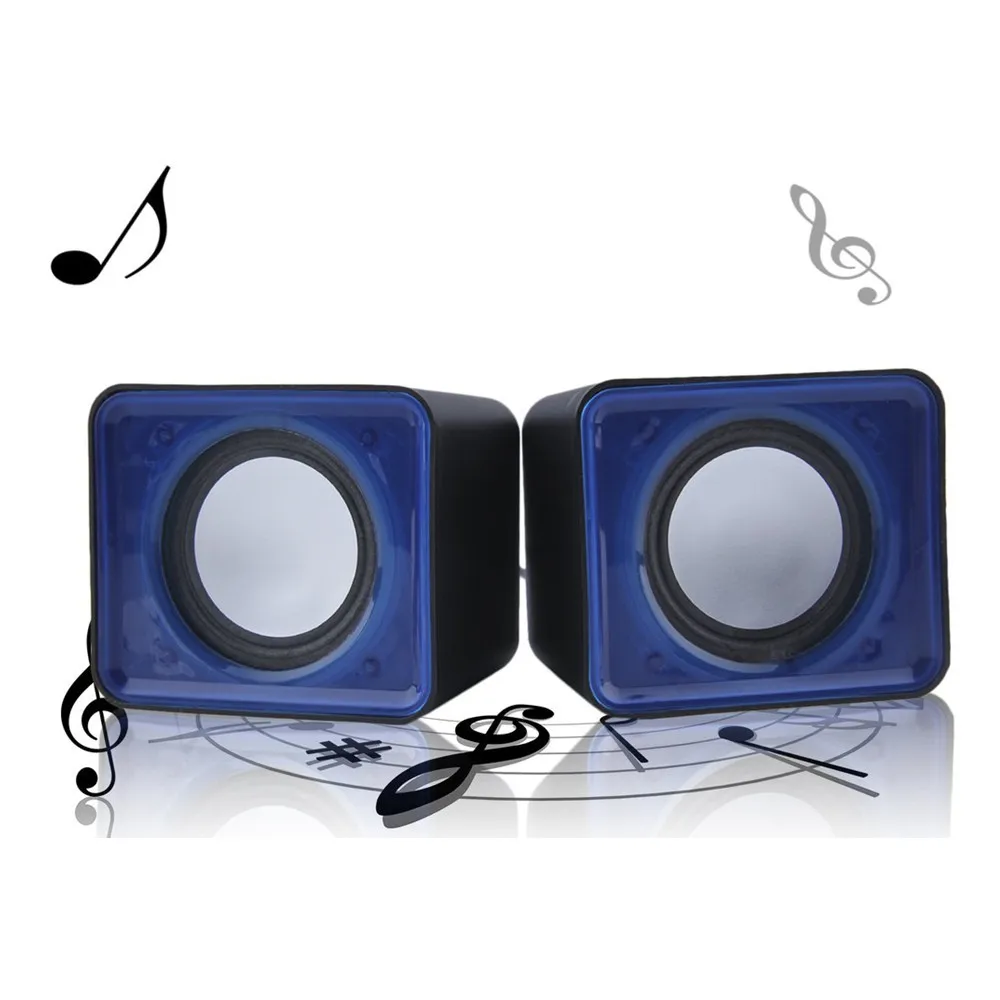 Портативный USB 2 0 мультимедийный настольный компьютер ноутбук мини динамик набор