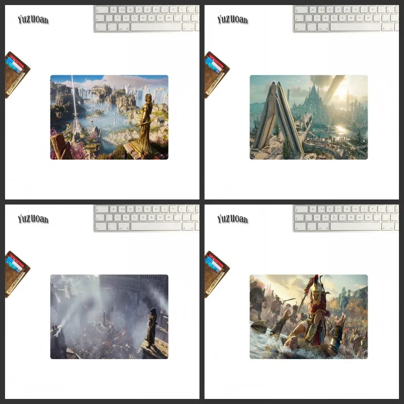 

Mairuige Cold Assassin Pattern Printed Small Mouse Pad Non-slip Waterproof Rubber Pad