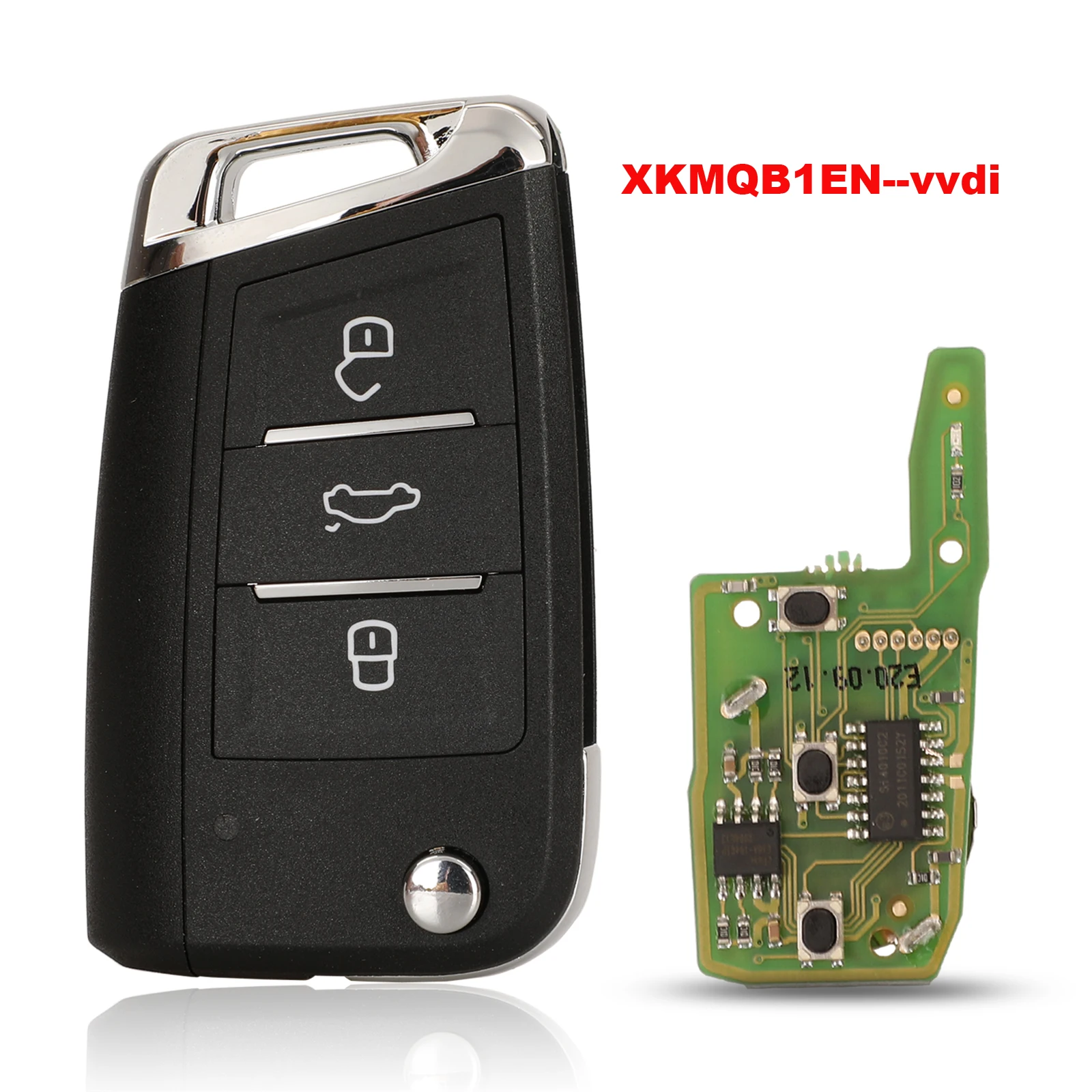 XHORSE jingyuqin XKMQB1EN для VW удаленный ключ MQB Style 3 кнопки VVDI Key Tool|Ключ от авто| |