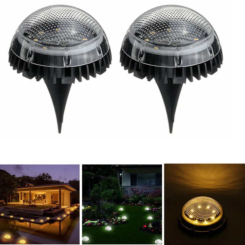 COB светодиодный светильник на солнечной батарее водонепроницаемый регулируемый