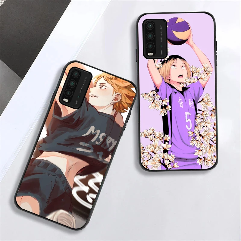 

Haikyuu Anime Volleyball Phone Case For Xiaomi Redmi Note 9 10 Pro MAX 5G 9T 9i 9AT 9A 9C Coque Carcasa Funda Backcover Soft TPU