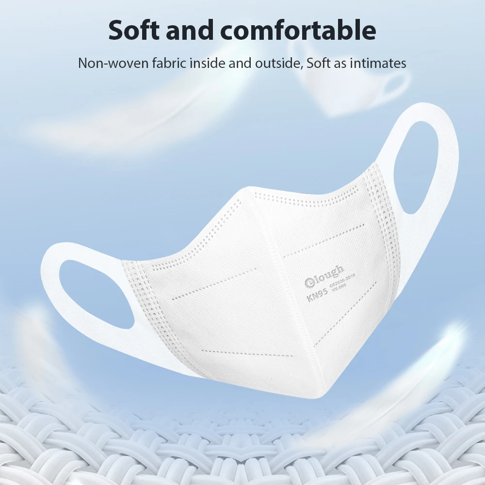 Elough Mascarilla FPP2 Homologada 3D CE FFP2Mask 4-слойные маски KN95 FP2 5 цветов FFP2 Mascarillas Certificadas España |