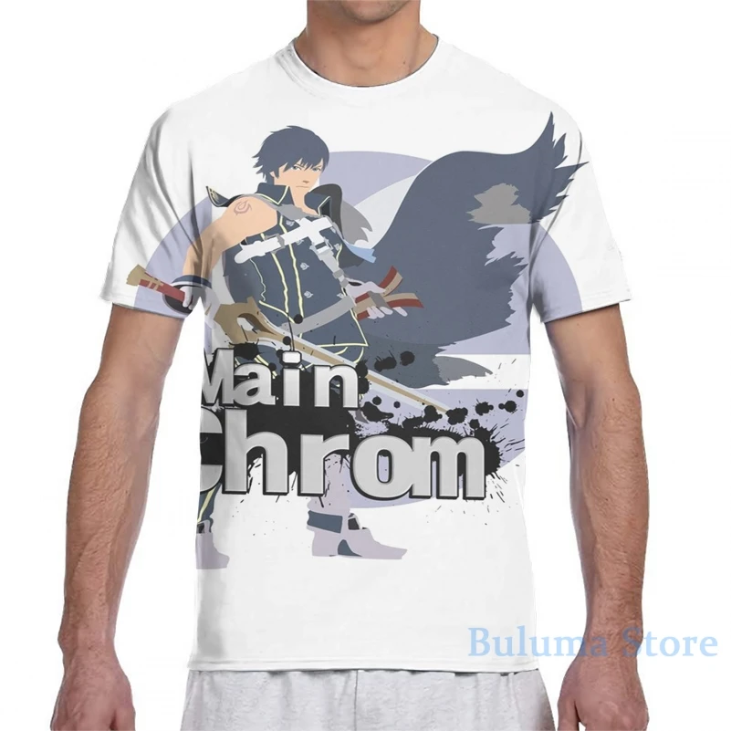 I Main Chrom Super удар Брос потрясающая Мужская футболка для женщин с принтом по всей