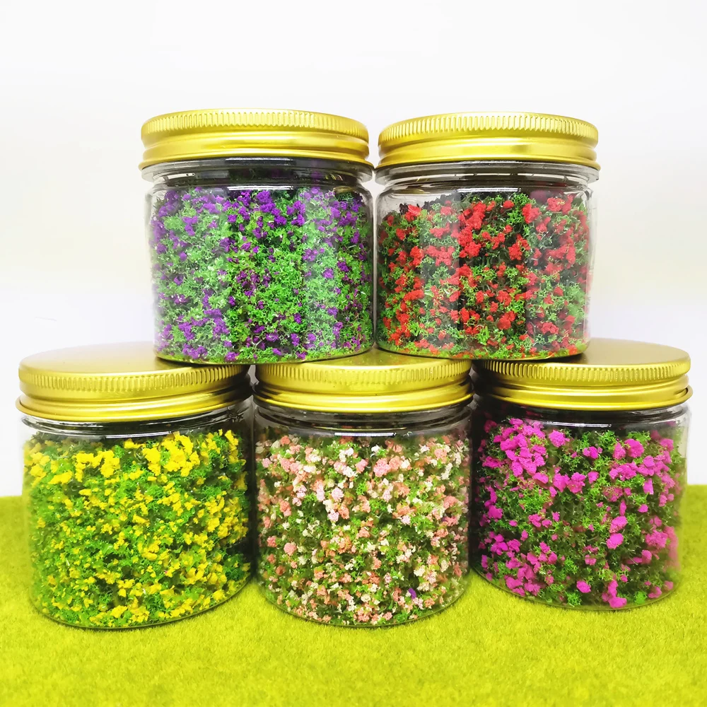 Микро-ландшафт архитектура модель дерева в бутылках порошок травы DIY