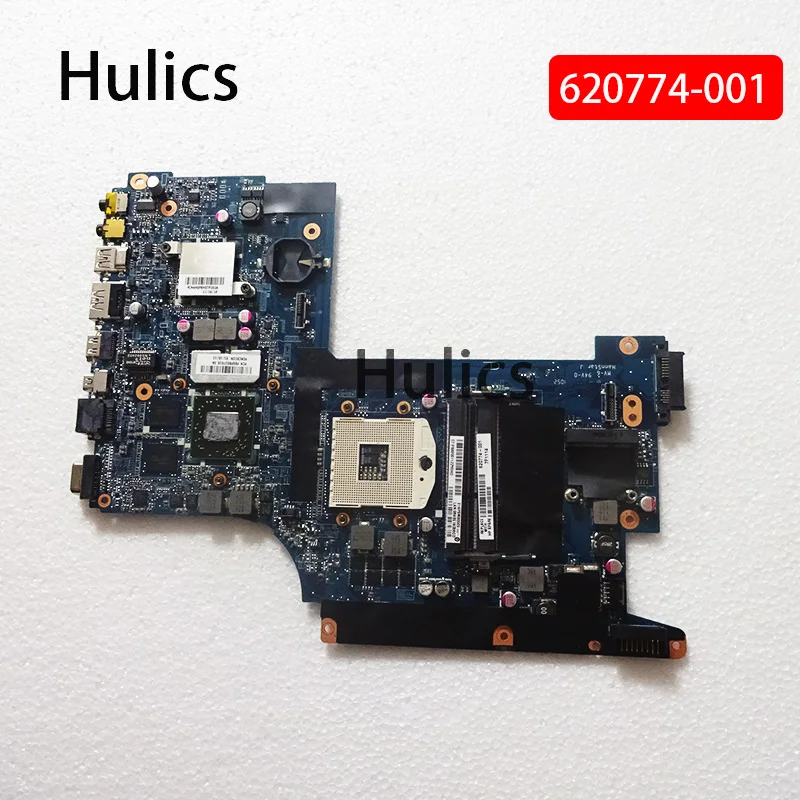 

Hulics Used Laptop Motherboard For Hp Envy 17 17-1100 620774-001 DASP8AMB6D0 HM55 Main Board