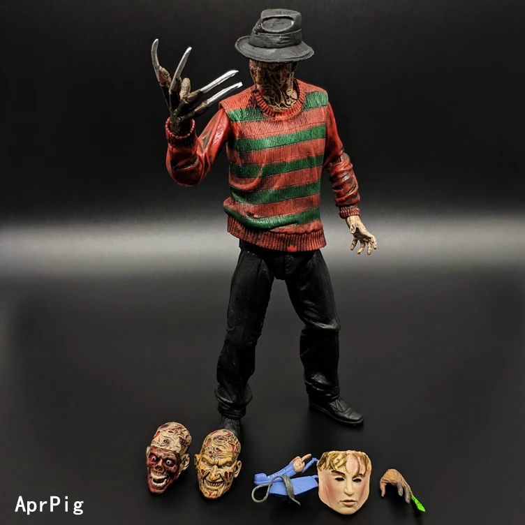 Горячая "Кошмар на улице Вязов" Ultimate Freddy Krueger 7 дюймов фигурка NECA New | Игрушки и