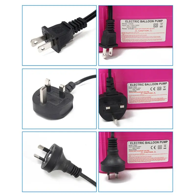 

2020 New Drop Shop. Electric Balloon Pump Dual Nozzle Electric Balloon Inflation Blower for Party