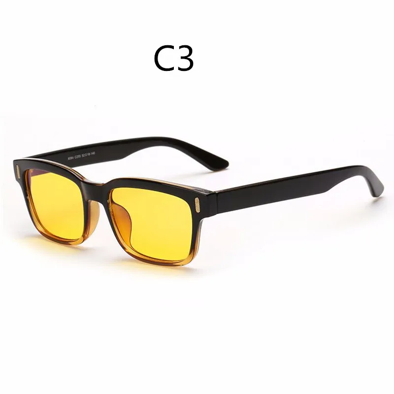 C3 Gradient AIMISUV, очки для игрового компьютера, мужские, анти-синий светильник, блокировка излучения, луч, Анти-усталость глаз, солнцезащитные очки для вождения, женские - Цвет оправы: C3 Gradient