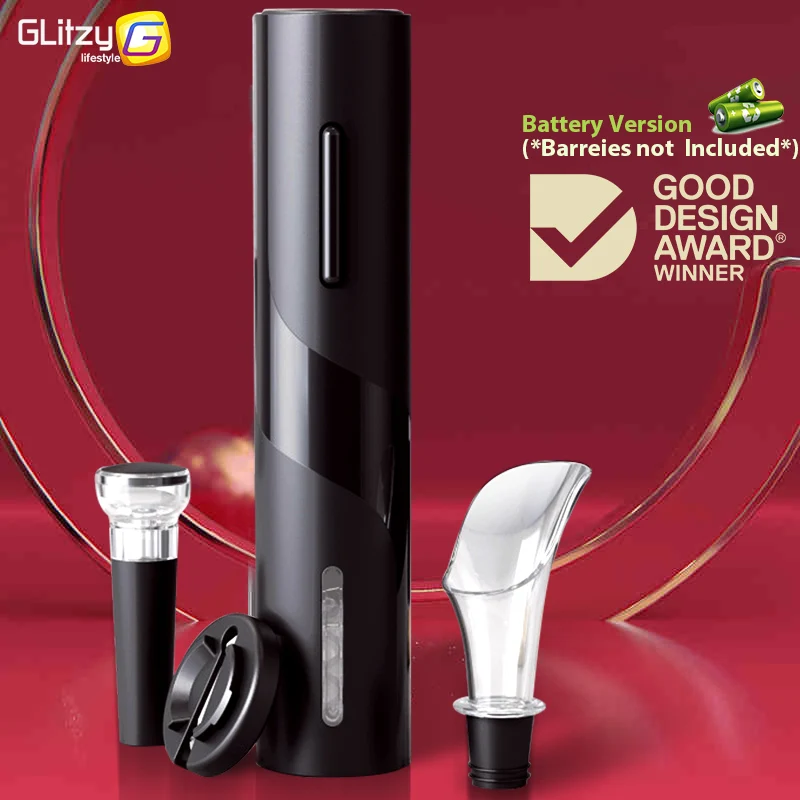 

Electric Wine Openers Automatic Red White Wine Beer Bottle Openers Corkscrew Wine Beer Soda Cap Opener Kitchen Bar Accessories