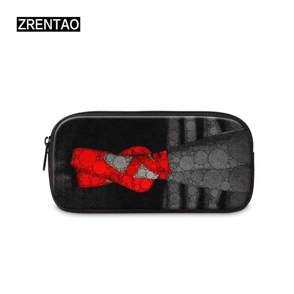Pencil Bag 9 Школьная/Офисная Дамская большая холщовая косметичка на молнии для детей, студентов, карандаши, сумки, чехол, персонализированные Пеналы, балетные танцы, печать - Цвет: Pencil Bag 9