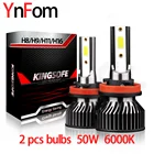 YNFOM оригинальные светодиодные фары s H8H9H11H16 комплект для мини, Bentley,MG брендовые автомобили для низсветильник, дальнего света, противотуманных фар, автомобильные аксессуары