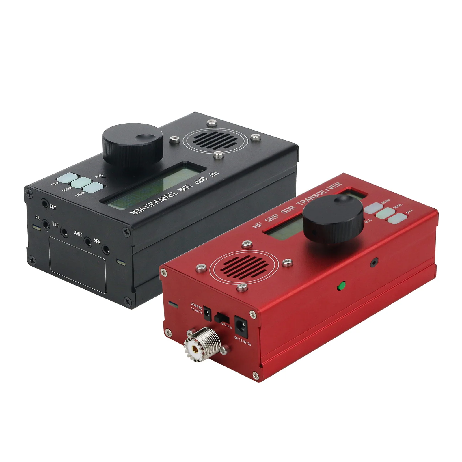 10 Вт Max uSDX 8-полосный SDR все режимы USB LSB CW AM FM HF SSB QRP приемопередатчик с батареей |